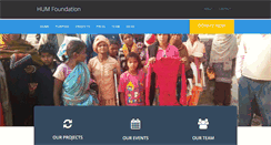 Desktop Screenshot of humfoundation.org